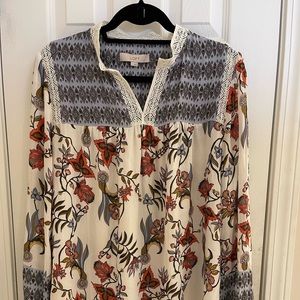 Loft long sleeve blouse